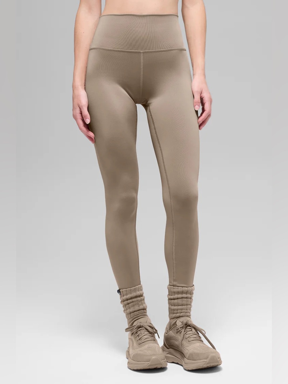 ALO Yoga Airlift High-Rise Leggings Gravel M New